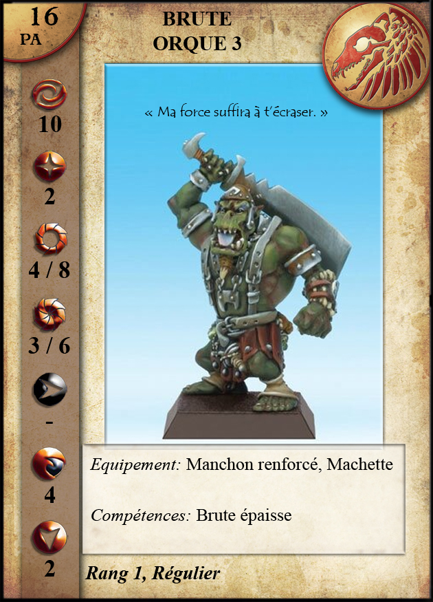 Brute Orque 3 (Machette)